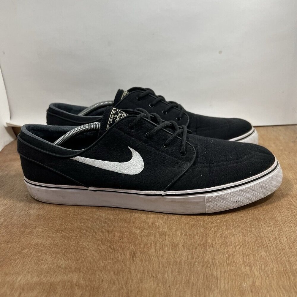 Nike SB Zoom Air Stefan Janoski 615957-028 Black Low Top Skate Shoes Men Size 13